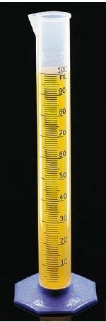 Fisher Scientific Thermo Scientific Nalgene Graduated Cylinder Graduated Measures Polypropylene 2000 mL - 08572H