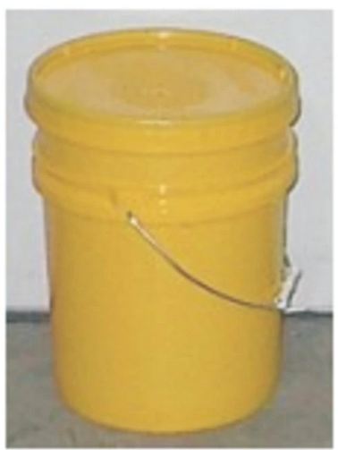 Fisher Scientific Utility Bucket 5 gal. Yellow - 18120248