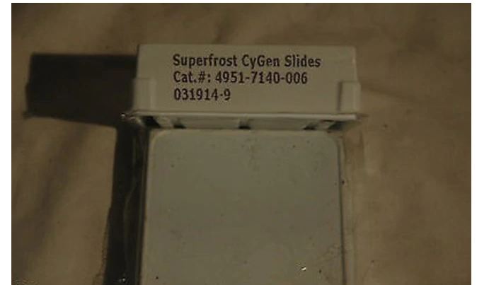Fisher Scientific SLIDE, SUPERFROST CYGEN (144/PK 10PK/CS) - 22035900