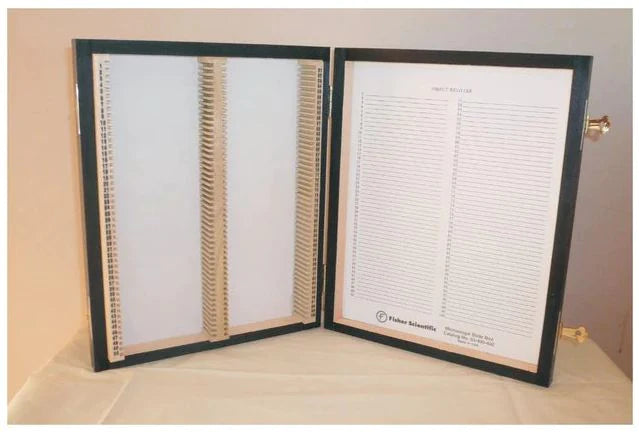 Fisher Scientific - Slide Storage Box 100 Slide Paste Board - 03400400