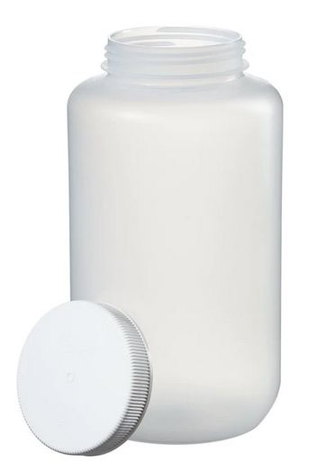 Fisher Scientific Thermo Scientific Nalgene General Purpose Bottle Wide Mouth Polypropylene Copolymer 4 Liter - 1181512B