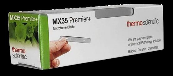 Fisher Scientific Thermo Scientific Microtome Blade 8 X 80 mm, 0.25 mm Thick, 34° Cutting Angle For High-quality Thin Sections - 3052835