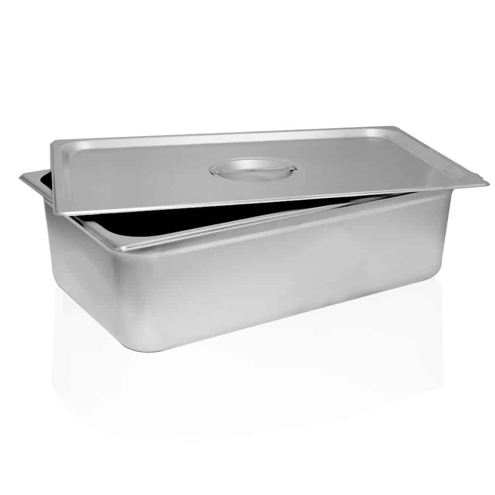 Mopec Instrument Tray with Flush Handle & Optional Lid, 20.75″ x 12.75″