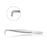 Mopec Forceps, Iris Tissue, Full Curved, 1 x 2 Teeth – AB038