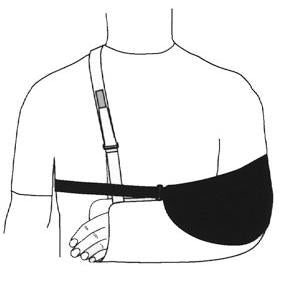 Joslin Swathe - Immobilizer Strap 34 Inch Length / Hook and Loop Strap Closure - J50601ZL