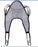 Hoyer - Bath Sling 4 Point With Head Support Small 600 lbs. Weight Capacity - 50027