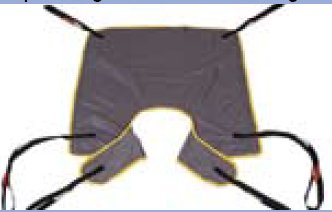 Hoyer - Quick Fit Deluxe Sling 6 Point Medium 500 lbs. Weight Capacity - NA1053P