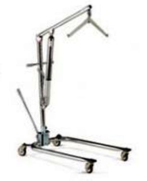 Joerns Healthcare Hoyer Chrome Classics Patient Transfer Sling Lift 400 lbs. Weight Capacity - C-HLA