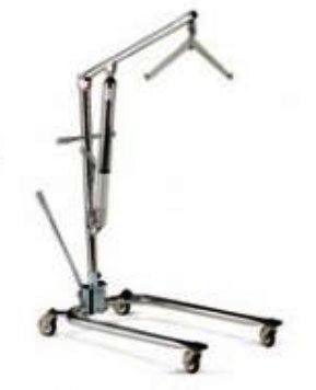 Hoyer Chrome Classics - Patient Transfer Sling Lift 400 lbs. Weight Capacity - C-HLA