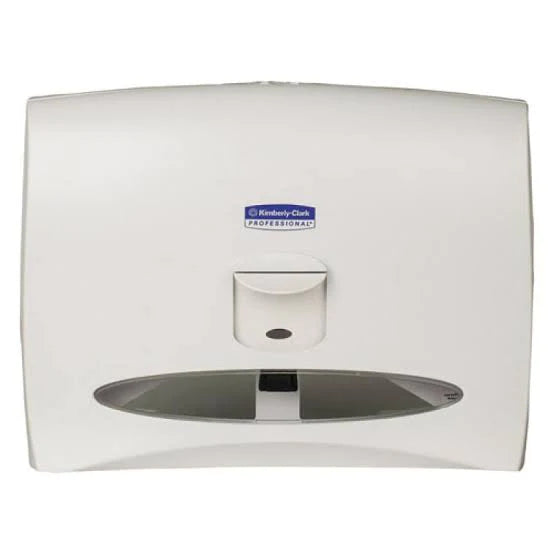 K-C PROFESSIONAL WINDOWS - Toilet Seat Cover Dispenser White Plastic Manual Pull Wall Mount - 09505