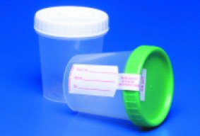 Cardinal Specimen Container Polypropylene Screw Cap 120 mL (4 oz.) Sterile - 8889207026-