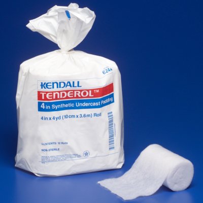 Curity - Cast Padding Undercast 3 Inch X 4 Yard Polyester NonSterile - 6243