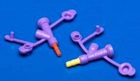 Kangaroo - Y-Port Adapter Yellow, 20 Fr. - Cardinal - 8884752042