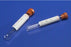 Cardinal Monoject Venous Blood Collection Tube Serum Tube Plain 16 X 125 mm 15 mL Red Conventional Closure Glass Tube - 8881301819