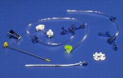 Entristar - Skin Level Non-Balloon Gastrostomy Kit 16 Fr. 2.4 cm Tube Polyurethane Sterile - 8884741656
