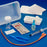 Cardinal Dover IC Indwelling Catheter Tray 2-Way Foley 18 Fr. 5 cc Balloon Silver Coated Silicone - 2118IC