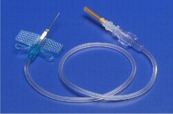 Cardinal Monoject Angel Wing Blood Collection Set 23 Gauge 3/4 Inch Needle Length Safety Needle 7 Inch Tubing Sterile - 8881225707