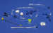 Cardinal EntriStar Gastrostomy Feeding Tube Kit Entristar 20 Fr. 4.0 cm Polyurethane Sterile - 8884742068