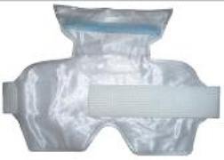 Kerma Medical Products - Ice Bag Eye One Size Fits Most Fabric / Polyurethane Reusable - 01190