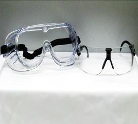 Kerma Medical Products Safety Goggles Anti-Fog Coating Clear Tint Clear Frame Elastic Strap One Size Fits Most - 40651