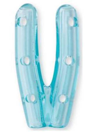 Key Surgical Instrument Tip Protecting Cap 0.75 L X 0.078 W Inch, Blue Tint, With Vent, Twin, Sterile, Disposable - 37321