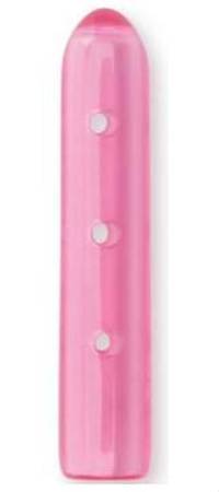 Key Surgical Instrument Tip Protecting Cap 0.125 OD X 1 L Inch, Red Tint, With Vent, Round, Sterile, Disposable - 38054