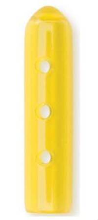 Key Surgical Instrument Tip Protecting Cap 0.187 OD X 1 L Inch, Yellow Tint, With Vent, Round, Sterile, Disposable - 38419