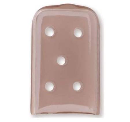 Key Surgical Instrument Tip Protecting Cap 1 L X 0.625 W Inch, Brown Tint, With Vent, Flat, Sterile, Disposable - 39515