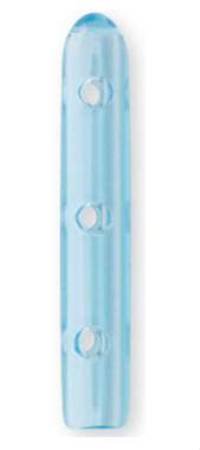 Key Surgical - Instrument Tip Protecting Cap 0.078 OD X 0.75 L Inch, Blue Tint, With Vent, Round, Sterile, Disposable - 3-08-02
