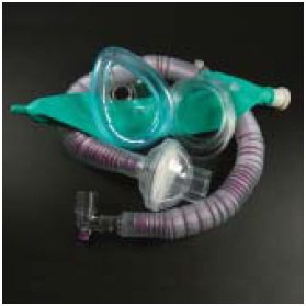 Universal Flex2 - Anesthesia Breathing Circuit Coaxial Tube 108 Inch Tube Single Limb Adult Single Patient Use - KNCF3110-6121Z