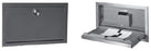 Koala Koala Bear Kare Baby Changing Station Horizontal Mount Rectangular Gray Polyethylene / Stainless Steel Flange - KB100-01ST