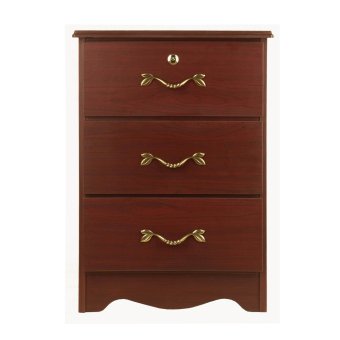 Beaufort - Bedside Cabinet 21 W X 30 H X 19 D Inch 3 Drawers - BEBS30