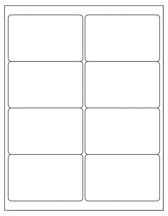 Medical Labels - Desktop Laser Labels, 4-3/16" x 2-23/32"