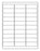 Medical Labels - Desktop Laser Labels, 2-5/8" x 1.0"