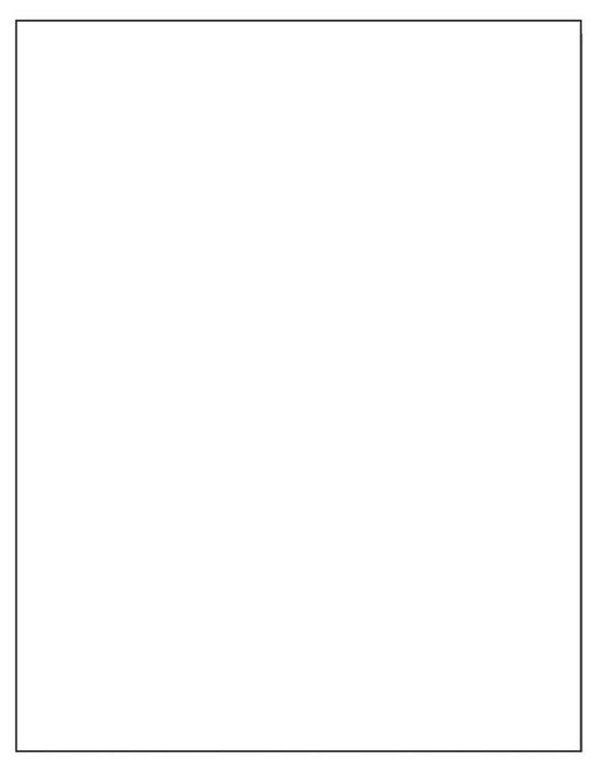 Medical Labels - Desktop Laser Labels, High Speed, 8-1/2" x 11.0"