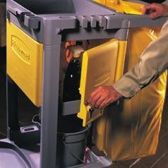 Lagasse CART, LOCKING JANITOR CABINET YLW - RCP6181YEL