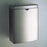 Contura - Feminine Hygiene Waste Receptacle 1 gal. Rectangular Silver Stainless Steel Manual - BOB270