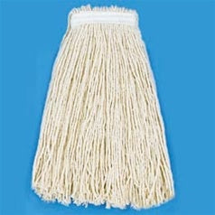Boardwalk - Wet String Mop Head Cut-end White Cotton Reusable - BWK216CCT
