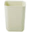 Lagasse Rubbermaid Commercial Products Fire-Resistant Trash Can 7 Quart Rectangular Beige Thermoset Polyester Open Top - RCP2540BEI
