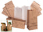 Lagasse General Supply Grocery Bag White Bleached Kraft Paper 12 lbs. - BAGGW12500