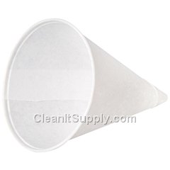 Konie - Drinking Cup 4 oz. White Paper Disposable - KCI40KR