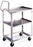 Ergo-One - Utility Cart Stainless Steel 31.125 X 19 X 44.375 Inch 27 X 18 Inch Shelves - 6810