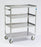 Lakeside Manufacturing Linen Cart Casters, Swivel Stainless Steel - 333