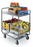 Lakeside Manufacturing Utility Cart Stainless Steel 30 X 20 X 36 Inch 3 Shelves - 222