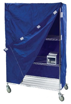 Lakeside Manufacturing - Cart Cover Blue Nylon 48 X 18 X 72 Inch Hook and Loop Closure - RCC184872