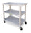Lakeside Manufacturing - Utility Cart Plastic 36 X 18.5 X 35 Inch Gray 28-1/2 L X 16 W Inch Shelf - 2501