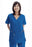 Landau Uniforms - Scrub Shirt Large Grape 4 Pockets Short Set-In Sleeve Female - 8219RPP