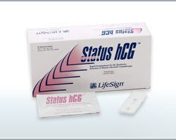 LifeSign Status hCG Rapid Test Kit Fertility Test hCG Pregnancy Test Urine Sample CLIA Waived 35 Tests - 35135