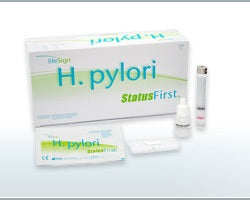 LifeSign Status H. pylori Rapid Test Kit Infectious Disease Immunoassay H. Pylori Whole Blood / Serum / Plasma Sample CLIA Waived for Whole Blood 30 Tests - 37030