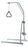 Graham-Field Versa-Helper Floor Trapeze Base Only 2800GA Trapeze - 2840GA